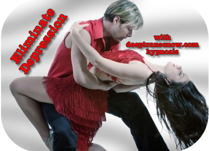 Eliminate depression with hypnosis and dancing
