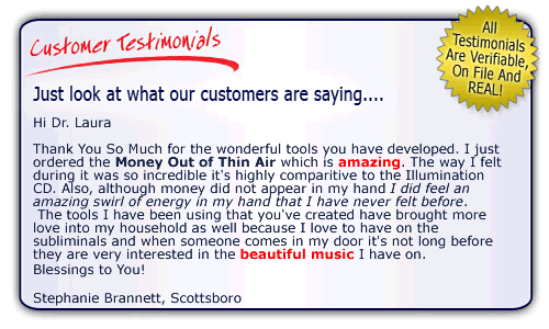 Happy Customer Testimonials