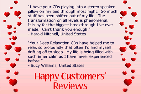 Happy Customers Testimonials - Deep Relaxation with Hypnosis