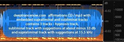 Affirmations with Supraliminal and Subliminal Tracks